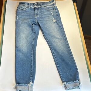 KanCan Light Blue Distressed Boyfriend Jeans